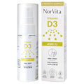 NorVita Vitamin D3 4000 IU Spray (215 Servings) - High Absorption Vegan Supports Bone & Immune Health Calcium Absorption - Daily Oral Vitamin D Spray